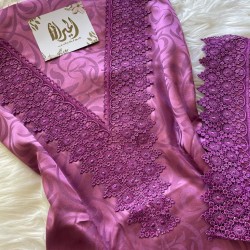  A  025 A ANORI PURPLE DANTEL